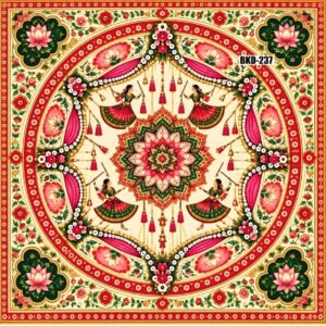 Navratri Festive Celebration Design  Backdrop