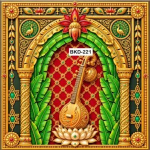 Navratri Festive Celebration Design Backdrop