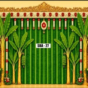 Navratri Festive Celebration Design Backdrop
