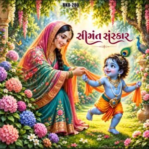 Shubh Annaprashan Backdrop | Maa Yashoda Krishna Ceremony Background Cloth | Annaprashan Sanskar Decoration | Baby Rice Ceremony Backdrop | Hindu Puja Mandir Decor | Traditional Indian Baby Shower backdrop