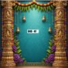 Printed Fabric Backdrop for Birthday Party, Wedding Stage Decoration, Anniversary Celebration, Festival Events, Engagement, Mehndi, Haldi, Cultural Functions & Home Outdoor Décor Cloth Banner for Wall Decoration, Cake Photography Background & Event Decoration