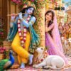 Festive backdrop for home pooja, backdrop decoration cloth, background decoration cloth, decoration curtains for background, traditional backdrop, ceremony decoration, decoration wedding, haldi, wallapaper for wall, home decor, digital backdrop